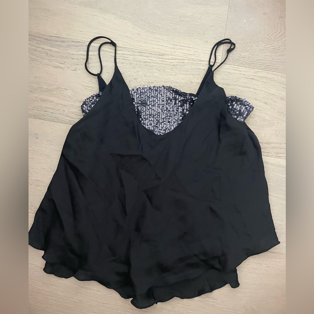 Free People Satin Cami Top